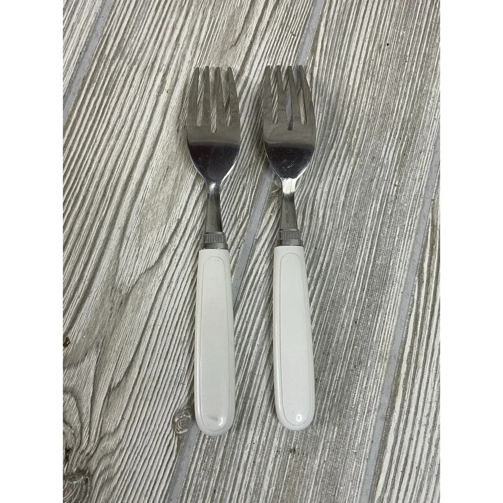 Corelle Flatware Salad Fork Calloway GREEN IVY Stainless Replacement Piece